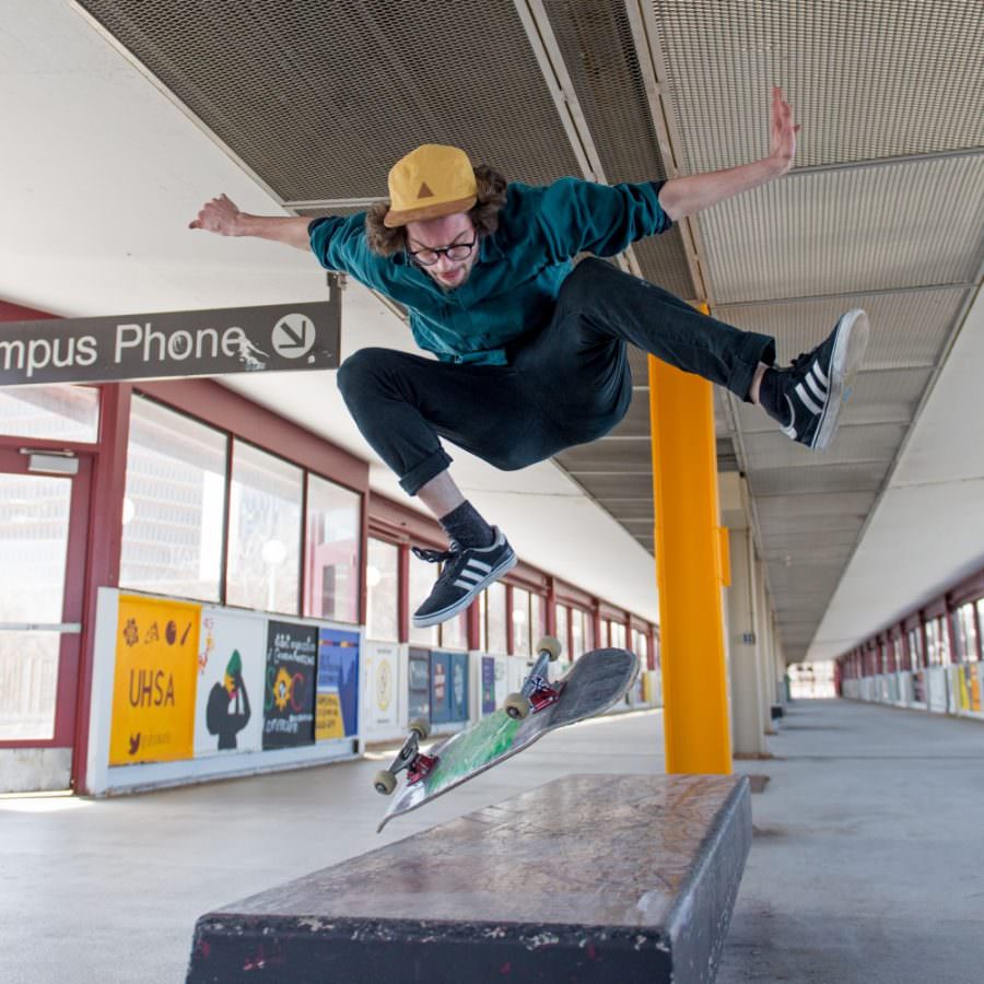 Heads up, skateboarders; a great skate spot may be closer than you think
