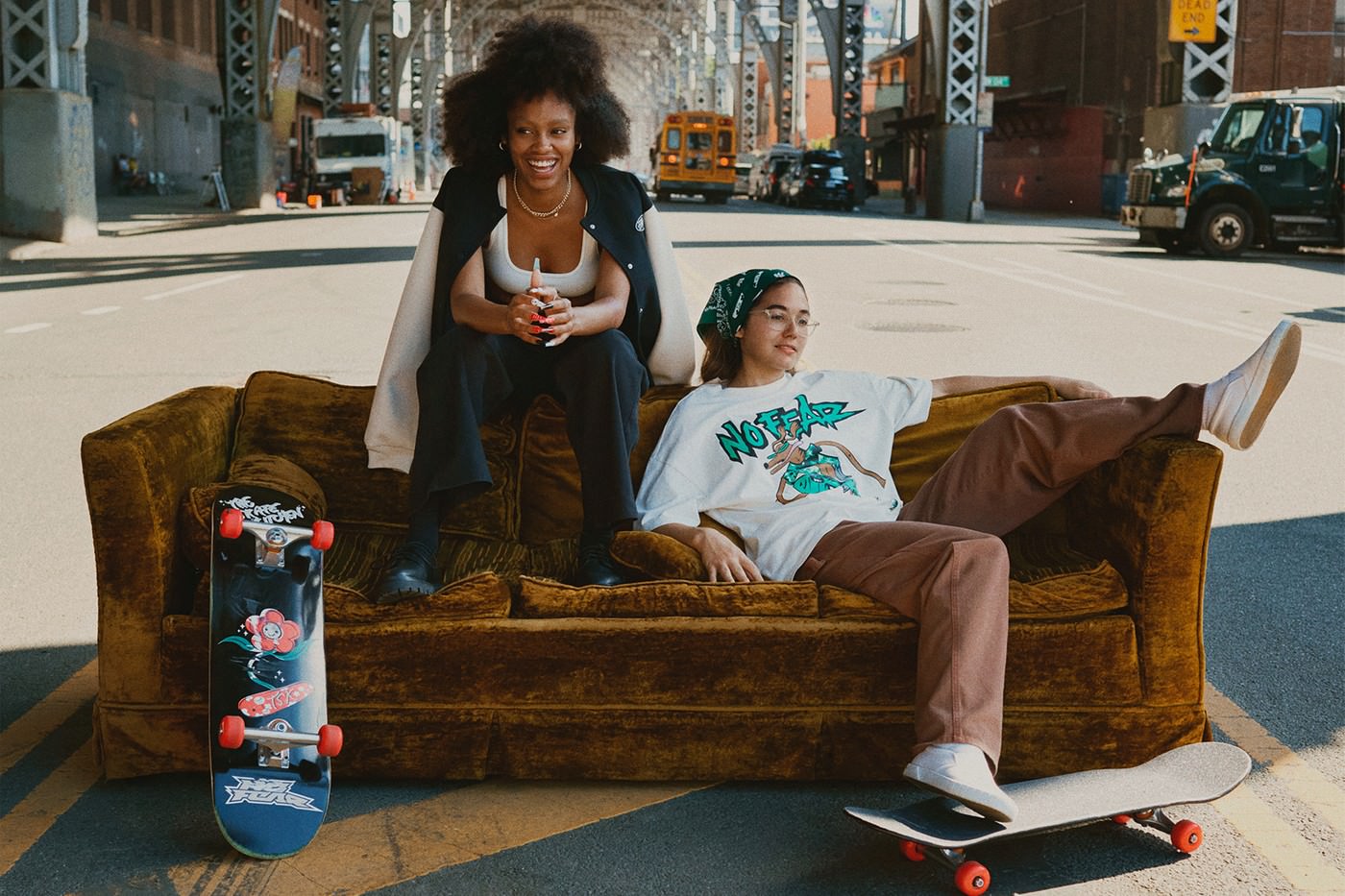 Exclusive: 90s Skate Brand No Fear X H&M Celebrate Inclusivity In New Fall Line
