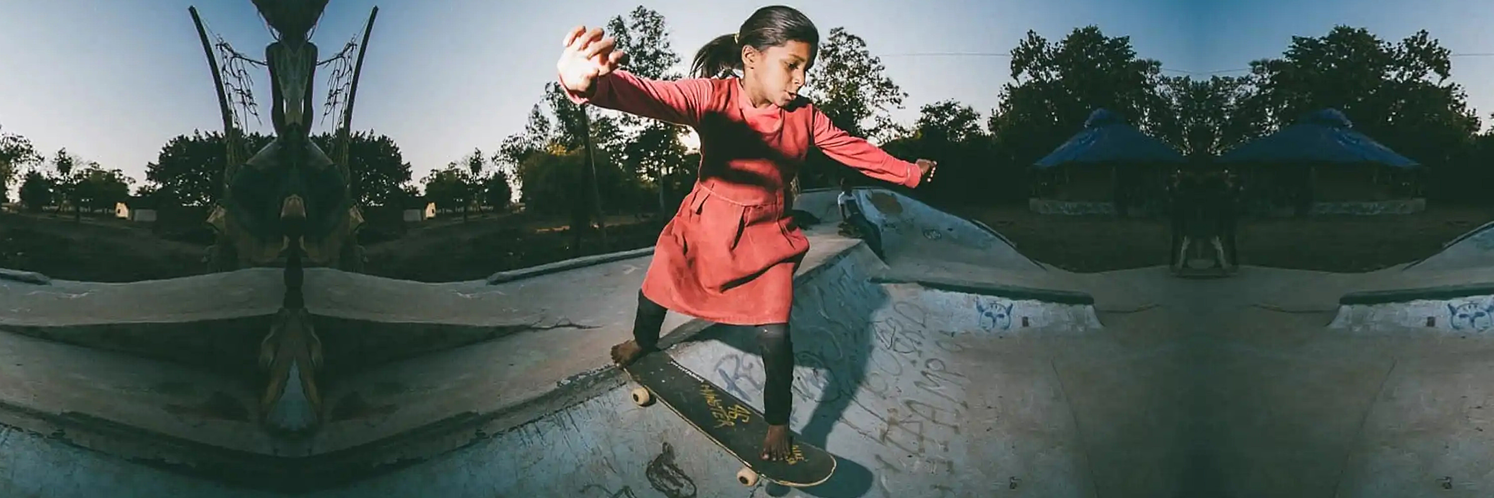 Indian girls skate to success