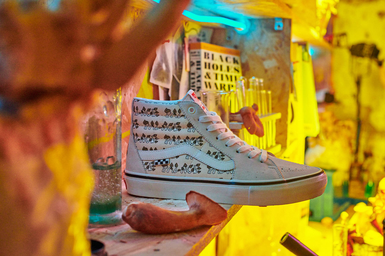 Palace Wraps the Vans Sk8-Hi in Mushroom Print