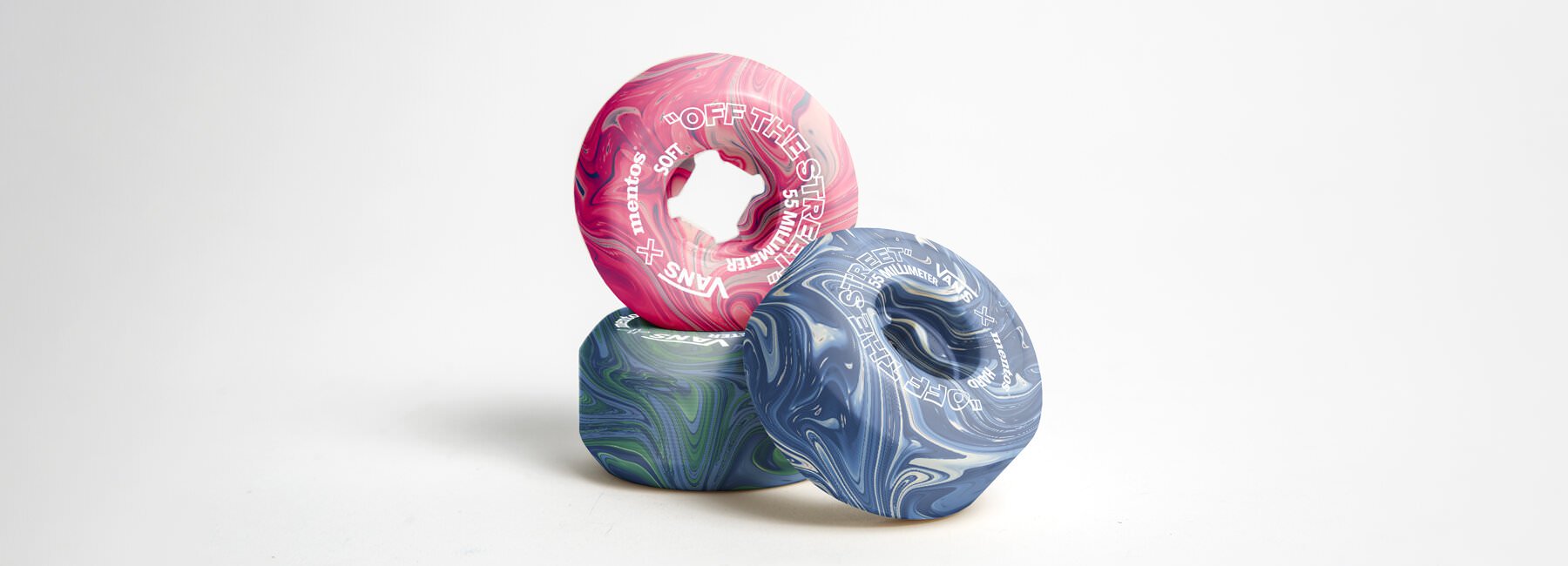 students develop a system to turn chewing gum into colorful skateboard wheels
